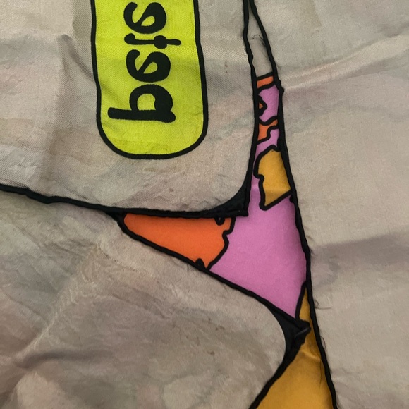 Vintage Peter Max Silk Print Scarf - Picture 8 of 8